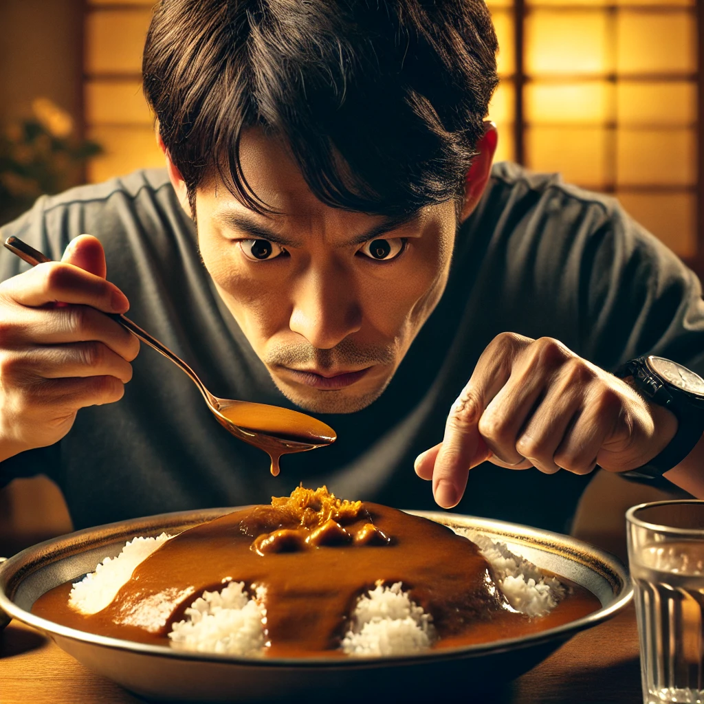 カレーを混ぜる夫に妻が困惑！『20秒も丁寧に混ぜて食べる』という投稿に共感の声続出